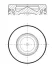 Поршень MAHLE / KNECHT 081 PI 00119 000 (фото 1)