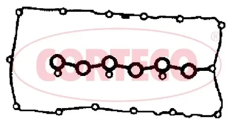 Прокладка клапанної кришки VW Touareg 3.6 (11-18), Passat 3.6 (08-)/Audi/Skoda Superb (08-15) Corteco CORTECO 440464P
