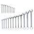 Комплект комбінованих ключів, вигнутих, 21 шт., 6-32 мм. Ks tools 517.0043 (фото 3)