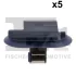 Кліпса кріплення (затискач) Fischer Automotive One (FA1) 21-40010.5 (фото 1)