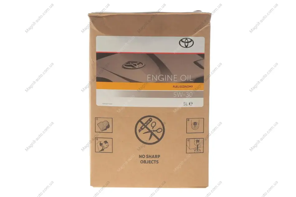 Масло 5W30 A5/B5 5L Engine Oil картон TOYOTA 08880-80845-BB (фото 1)