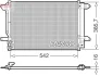 Радіатор кондиціонера DENSO DCN32072 (фото 1)