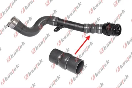 KAUTEK DACIA патрубок турбіни DUSTER 1.5 dCi 12- Kautek RE-TH049
