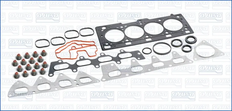 Комплект прокладок двигуна RENAULT MEGANE II, III 1.6i Ajusa AJUSA 52260100 (фото 1)