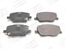 Колодки гальмівні дискові передні Fiat 500X (14-)/ Jeep Renegade (14-), Compass (17-) CHAMPION 573610CH (фото 1)