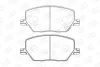 Колодки гальмівні дискові передні Fiat 500X (14-)/ Jeep Renegade (14-), Compass (17-) CHAMPION 573610CH (фото 2)