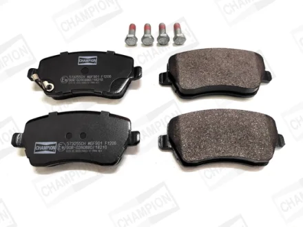 Колодки тормозные дисковые передние Nissan Micra (IV,V), Note (12-16)/ Suzuki Sw CHAMPION 573255CH