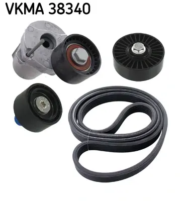 Роликовий модуль натягувача ременя (ролик, ремінь) SKF VKMA 38340 (фото 1)