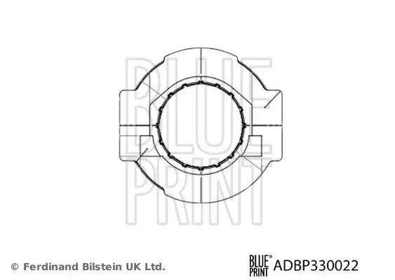 MAZDA Підшипник вижимний 6 2.2 D 12- BLUE PRINT ADBP330022 (фото 1)