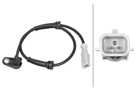 NISSAN Датчик ABS задн. лів. NV250, RENAULT, MERCEDES-BENZ W415 HELLA 6PU 358 217-271