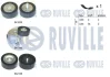 RUVILLE OPEL К-т ГРМ (ремінь + 3 ролика) Combo 1,6-2,0CDTi 12- FIAT Doblo 1,6-2,0D Multijet 10- 570186