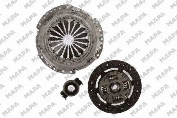 MAPA VW К-кт зчеплення диск+ корзина + підшипник CADDY II (9K9A) 60 1.4 -04 Mapa 007190800 (фото 1)