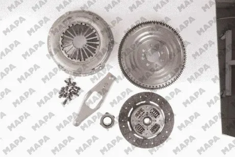 MAPA FORD К-кт зчеплення з маховиком, з підшипником Transit 2.4TDCi 06- Mapa 001255020
