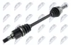 Полуось переднего моста NTY NPWSU031 (фото 2)