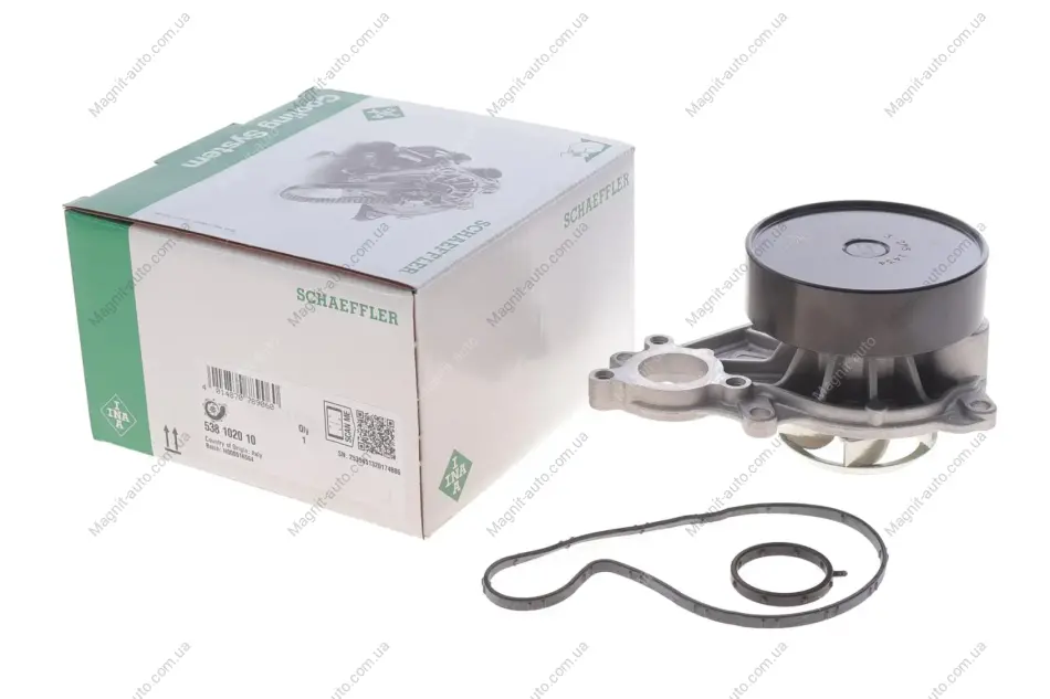 Насос охолоджувальної рідини BMW / MINI 11 51 8 631 940, 11 51 8 678 905 (Вир-во) INA 538 1020 10 (фото 1)