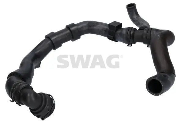 Патрубок системи охолодження з фітингами (Swag) SWAG 33105025 (фото 1)