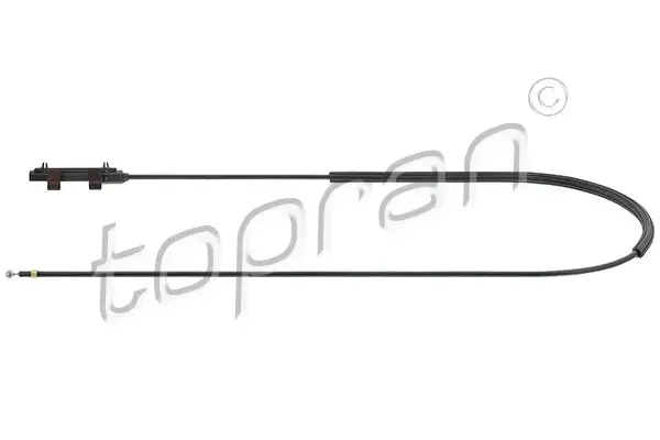 Трос відкривання капоту VW CC B7, PASSAT B6, PASSAT B7 1.4-3.6 03.05-12.16 TOPRAN / HANS PRIES 119137 (фото 1)
