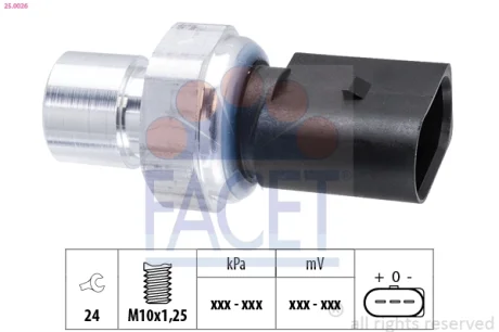Датчик тиску FACET 25.0026