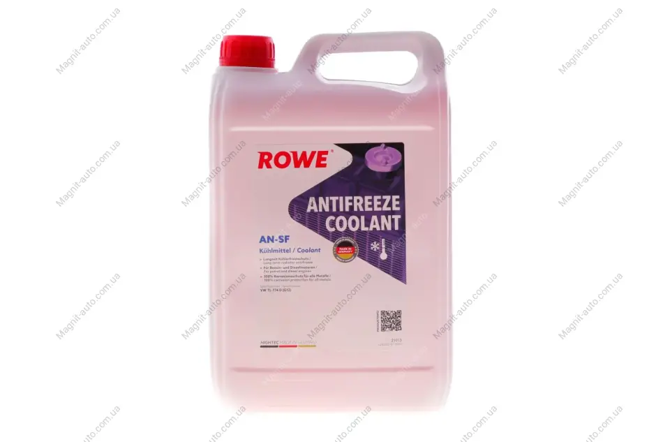 Антифриз HIGHTEC ANTIFREEZE COOLANT AN-SF (5L) ROWE 21013-0050-99 (фото 1)