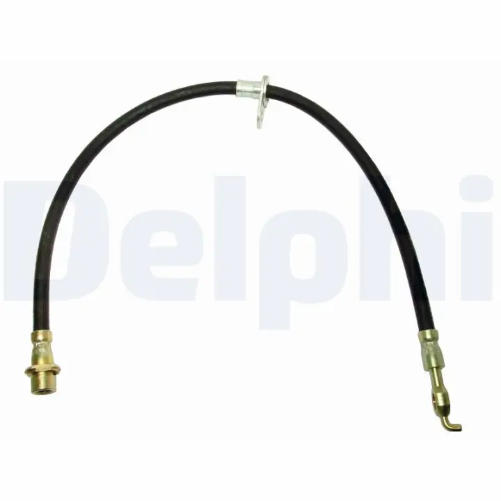 Гальмівний шланг гнучкий передн Лів (довжина 582мм, M10x1) LEXUS ES TOYOTA AVENSIS, CAMRY, CARINA E VI, COROLLA, COROLLA VERSO 1.4-3.0 06.91-03.09 Delphi LH6436 (фото 1)