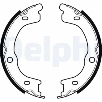 Гальмівна колодка KIA SORENTO I 2.5D/3.3 08.02-12.11 Delphi LS2048