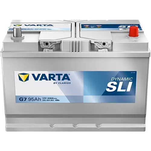 Акумулятор 12В 95Агод./830А (EN) Dynamic SLI (R+ стандартні клеми) 306x173x225 B01 - монтажний фланець 10.5мм (пусковий) VARTA 595404083K262 (фото 1)