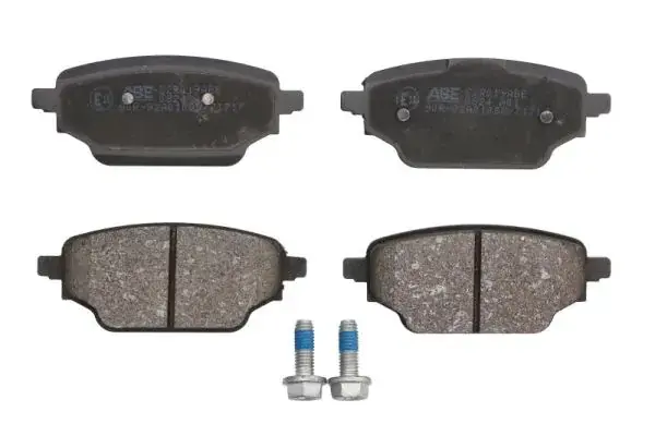 Комплект гальмівних колодок задн, NISSAN TOWNSTAR, TOWNSTAR/MINIVAN RENAULT EXPRESS/MINIVAN, GRAND KANGOO III, KANGOO III, KANGOO III/MINIVAN 1.3-Electric 05.21- ABE C2R019ABE (фото 1)