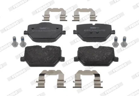 Комплект гальмівних колодок задн, BMW 2 (G42, G87), 3 (G20, G80, G28), 3 (G21), 3 (G21, G81), 4 (G22, G82), 4 (G23, G83), 4 GRAN COUPE (G26), I4 (G26), Z4 (G29) 1.6-Electric 11.18- FERODO FDB5339