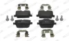 Комплект гальмівних колодок задн, BMW 2 (G42, G87), 3 (G20, G80, G28), 3 (G21), 3 (G21, G81), 4 (G22, G82), 4 (G23, G83), 4 GRAN COUPE (G26), I4 (G26), Z4 (G29) 2.0-Electric 11.18- FERODO FDB5340 (фото 1)