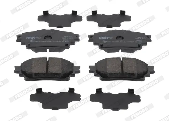 Комплект гальмівних колодок задн, LEXUS NX II, RX, RZ, UX TOYOTA BZ4X, HIGHLANDER, RAV 4 V 2.0-Electric 12.18- FERODO FDB5353 (фото 1)