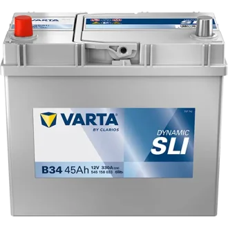 Акумулятор 12В 45Агод./330А (EN) Dynamic SLI (L+) 238x129x227 B00 - без монтажного фланця (пусковий) VARTA 545158033K262