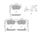 Комплект гальмівних колодок задн, HYUNDAI SANTA FÉ III KIA BORREGO, SORENTO II, SORENTO III, SORENTO II/SUV, STINGER 2.0-3.0D 11.07- FERODO FDB5238 (фото 2)