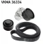 Роликовий модуль натягувача ременя (ролик, ремінь) SKF VKMA 36334