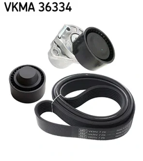 Роликовий модуль натягувача ременя (ролик, ремінь) SKF VKMA 36334