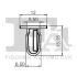 Кліпса кріплення (затискач) Fischer Automotive One (FA1) 10-10007.5 (фото 2)