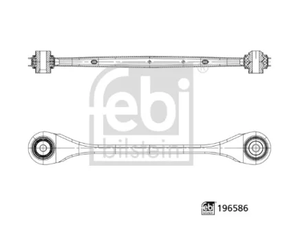 FEBI BMW важіль задн. лів. X3 G01 FEBI BILSTEIN 196586