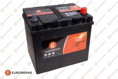 Акумулятор 12В 60Ач 510А(EN) R+ Eurorepar E364049