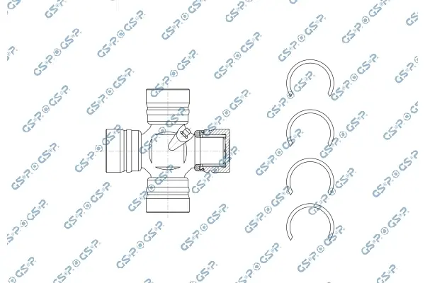 Universal joints GSP UJ900176 (фото 1)