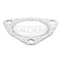 Прокладка випускної системи VOLVO 340-360 ALFA ROMEO 147 AUDI A4 B5, A4 B6, A6 C5 CHEVROLET AVEO / KALOS FIAT BRAVA, BRAVO I, MAREA FORD TRANSIT, TRANSIT TOURNEO 1.0-2.7D 08.86- WALKER 80085 (фото 5)