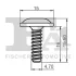 Гвинт (затискач) Fischer Automotive One (FA1) 11-70001.10 (фото 2)