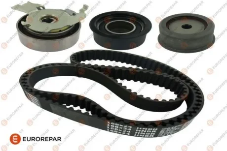 EUROREPAR К-т. ГРМ (ремінь+3шт.ролика+кріплення) OPEL Astra G 1.4/1.6/1.8 Eurorepar 1620363580