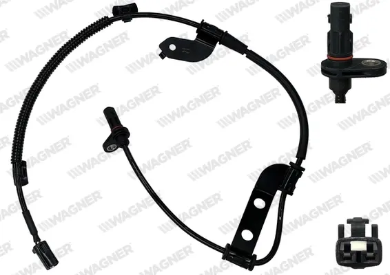 Датчик ABS KIA CEED/HYUNDAI i30 1.4-2.0 06-13 зад. Пр WAGNER ABS00397 (фото 1)