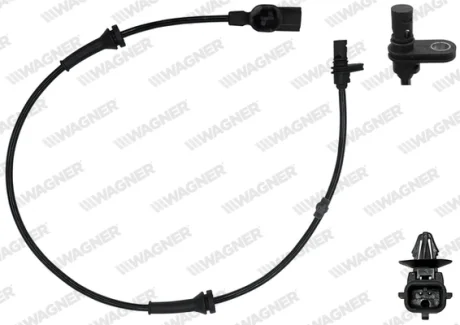 Датчик ABS задн. KADJAR (HA_, HL_) 15- Пр. WAGNER ABS00283
