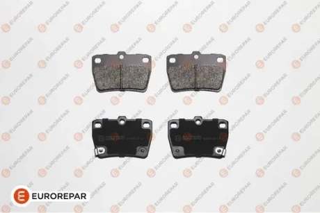 Гальмівні колодки зад. RAV 4 00-05 Eurorepar 1617265680
