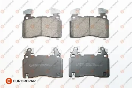 OPEL гальмівні колодки передні Insignia B 17- Eurorepar 1673898780