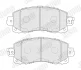 SUBARU гальмівні колодки передн FORESTER 18-, IMPREZA 16-, XV 17- Jurid 574044J (фото 2)