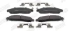 NISSAN колодки гальм. передн. Navara 2,3dCi 15- Jurid 574029J (фото 1)