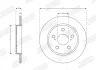 TOYOTA Гальмівний диск COROLLA 1.6 VVTi 19- Jurid 563819JC (фото 2)