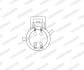 FORD Кисневий датчик (Лямбда-зонд) C-MAX 1.8 07-10, MONDEO IV 1.6 07-15, VOLVO C30 1.8/2.0 06- WAGNER LBS00321 (фото 5)