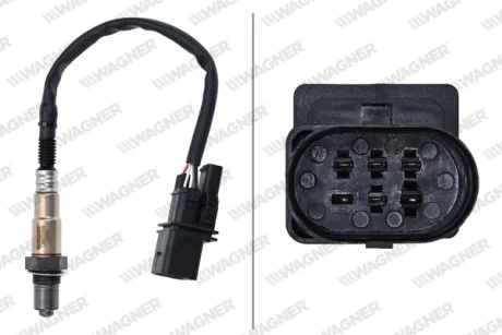 VW Кисневий датчик (лямбда-зонд) Audi A3/4, Skoda Octavia, Golf IV, Sharan, BMW 5 E60, 7 E65 WAGNER LBS00369